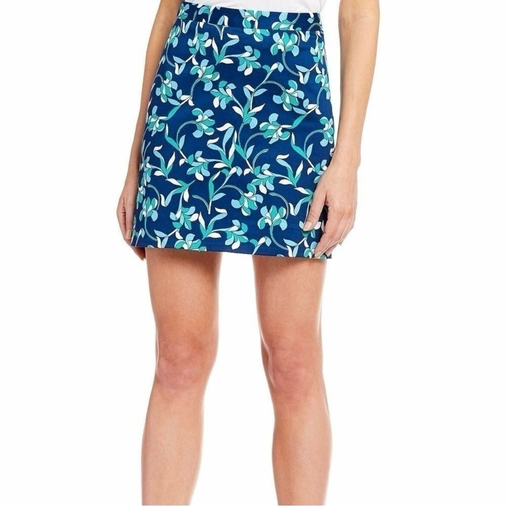 Draper James Graceland Floral Preppy Feminine Casual A-Line Skirt Size 4